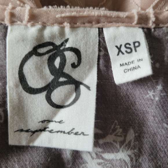 One September Anwen Boho Peasant Midi Dress - Picture 9 of 9